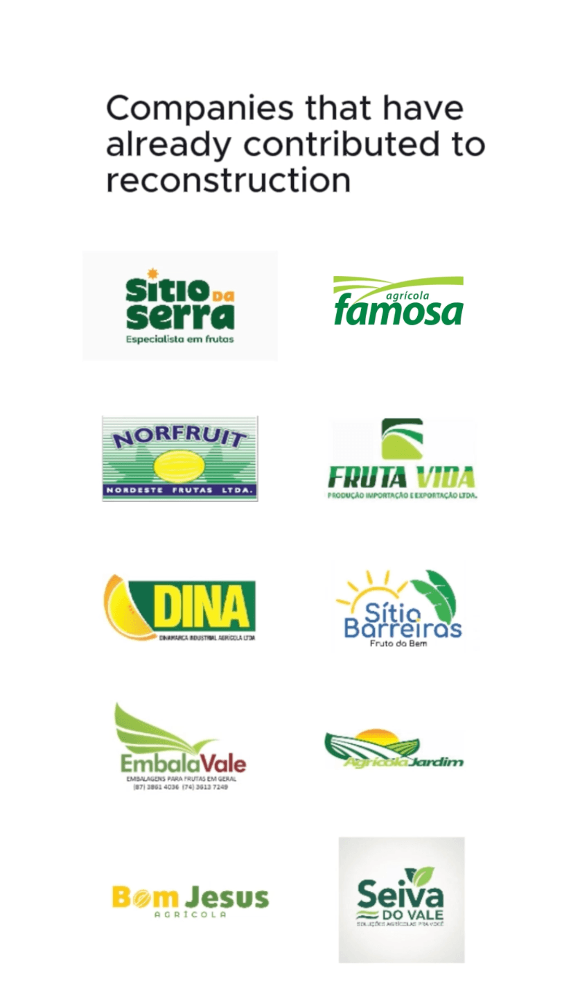 Agrícola Famosa se junta a campanha de doações para o Rio Grande do Sul